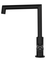 Смеситель для кухни WONZON & WOGHAND, Черный матовый (WW-L1005-MB) - Gidratop.ru изображение