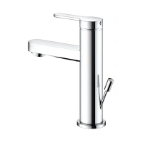 Смеситель Keuco Ixmo Flat 59502013000 для раковины, с донным клапаном, цвет хром - Gidratop.ru изображение