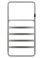 Полотенцесушитель электрический WONZON & WOGHAND DÜSSELDORF, Брашированный никель (WW-A203-BR) - Gidratop.ru изображение