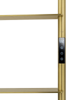 Полотенцесушитель электрический WONZON & WOGHAND DÜSSELDORF, Брашированное золото (WW-A205-BG) - Gidratop.ru изображение