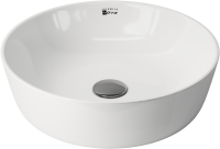 Умывальник чаша ELEMENT накладная круглая 415x415x135мм - Gidratop.ru изображение