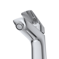 DUE Смеситель для раковины без донного клапана, хром DUE-LVM-CRM-W0 - Gidratop.ru изображение