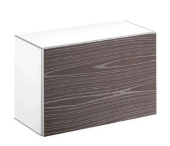 Шкаф низкий Keuco Edition 100 10222 744400, корпус белый/фронт shadow