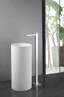 Смеситель ABBER Daheim AF8241 напольный для раковины, хром - Gidratop.ru изображение