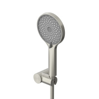 STYLUS-DSET-IN Душевой комплект встраиваемый (смеситель встраиваемый, верхний душ, ручной душ со шлангом, штуцер с держателем), сатин - Gidratop.ru изображение