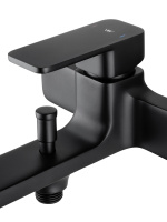 Смеситель для ванны WONZON & WOGHAND ARNIE, Черный матовый (WW-693101-MB) - Gidratop.ru изображение